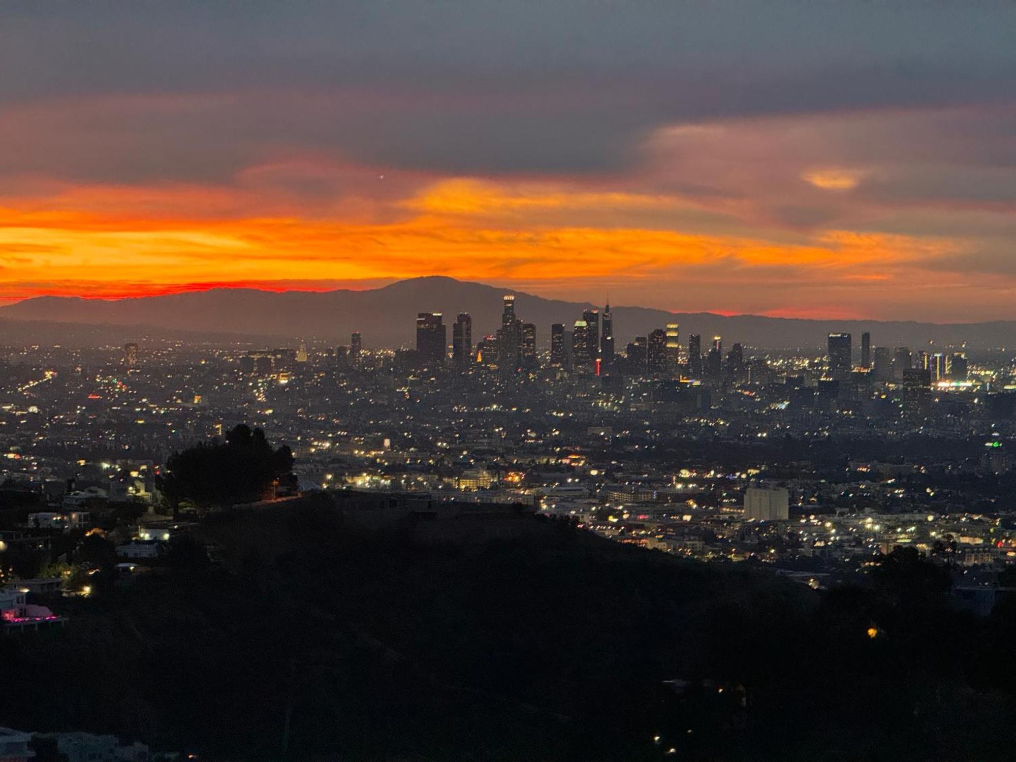 Ferienwohnung Hollywood Hills Jetliner Views At Studio 1080 Hollywood Los Angeles Exterior foto